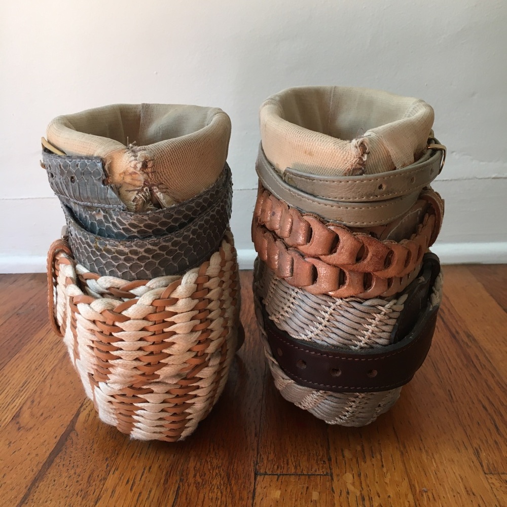 ONE OF A KIND Up cycled Vintage Boots! - Picture 5 of 7
